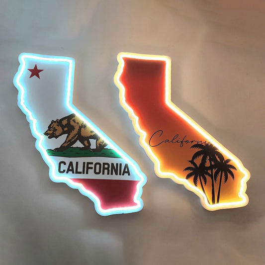 Custom LED Neon Sign California Love