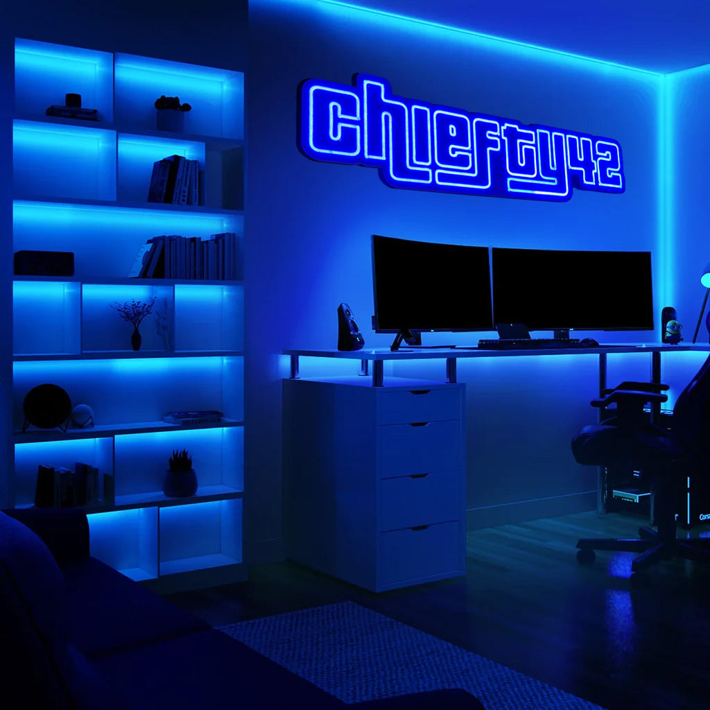 Gamertag LED Neon Sign