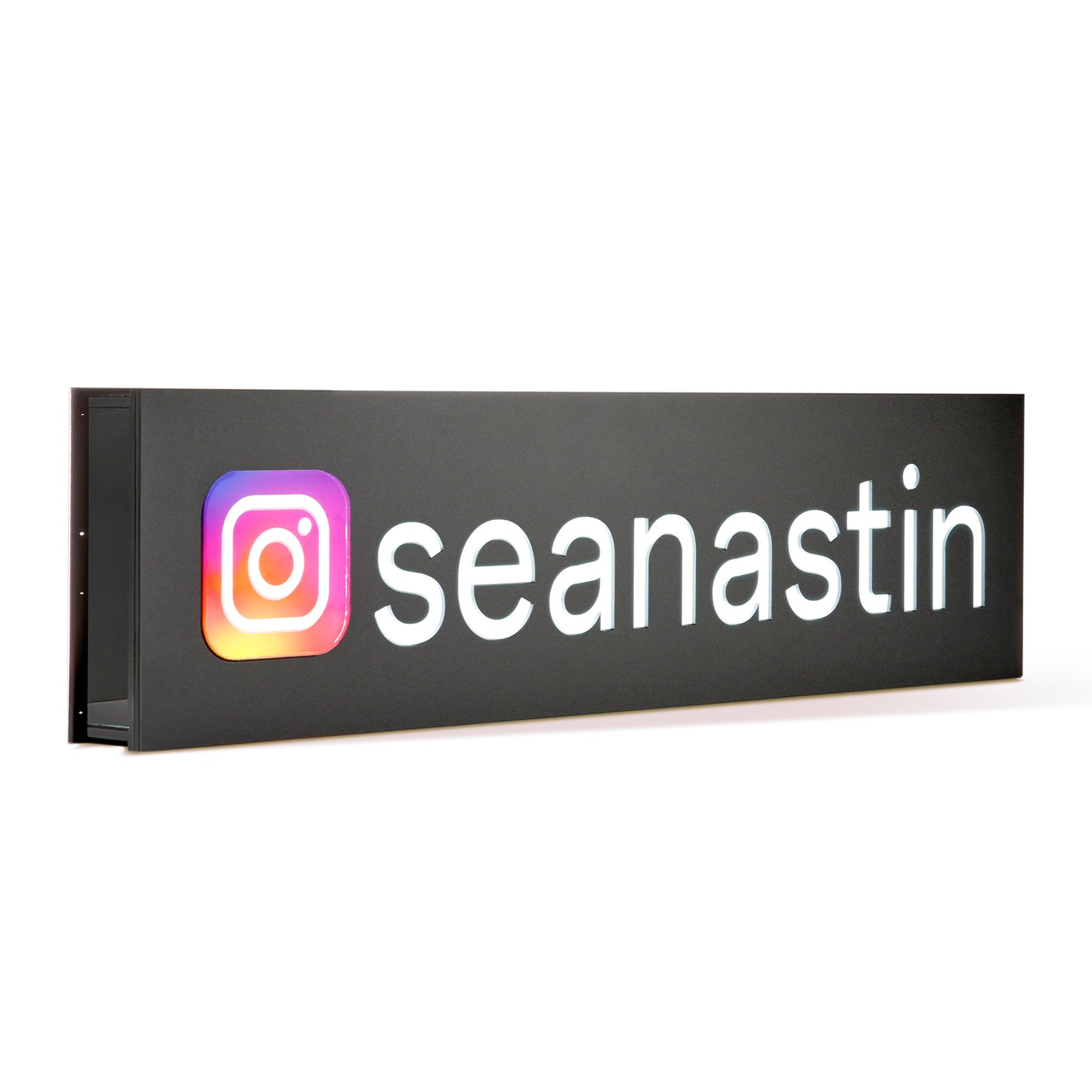 Social Media LED Sign