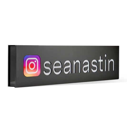 Social Media LED Sign